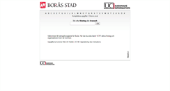 Desktop Screenshot of boras.uc.standout.se