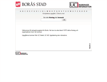 Tablet Screenshot of boras.uc.standout.se