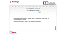 Tablet Screenshot of borlange.uc.standout.se