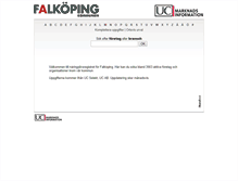 Tablet Screenshot of falkoping.uc.standout.se