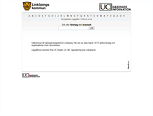 Tablet Screenshot of linkoping.uc.standout.se